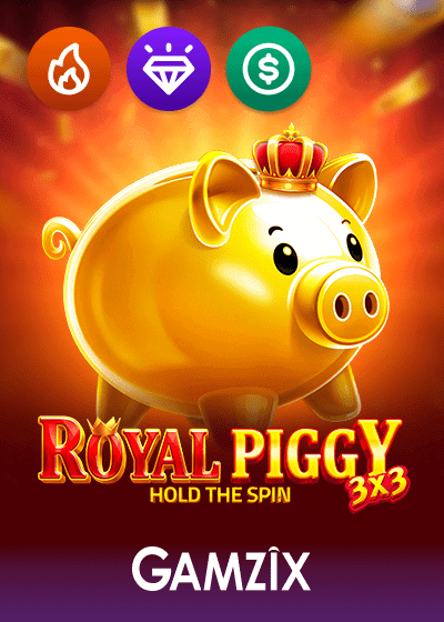3x3 Royal Piggy Hold the Spin