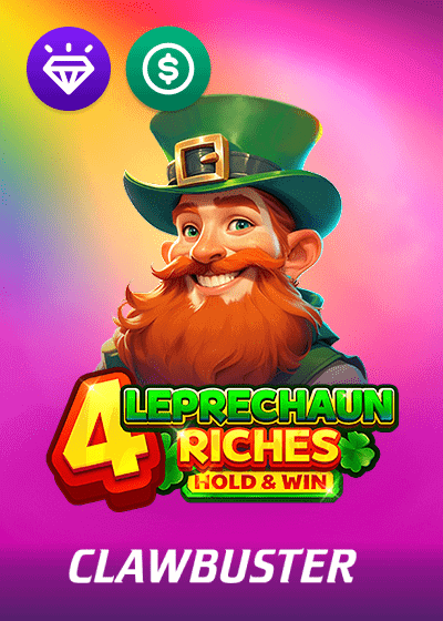 4 Leprechaun Riches Hold and Win