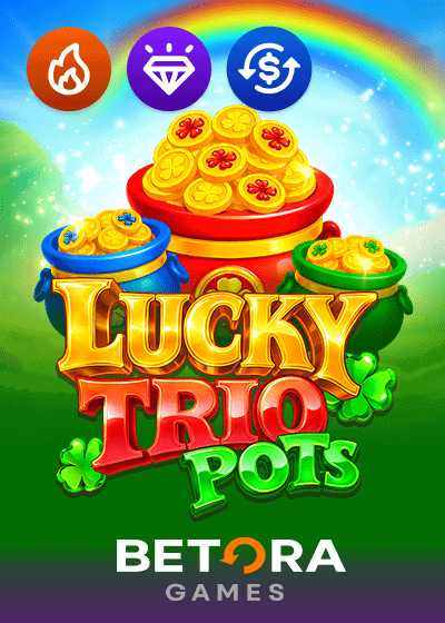 Lucky Trio Pots Hold and Win