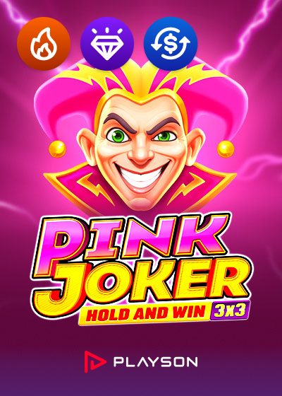 Pink Joker Hold and Win