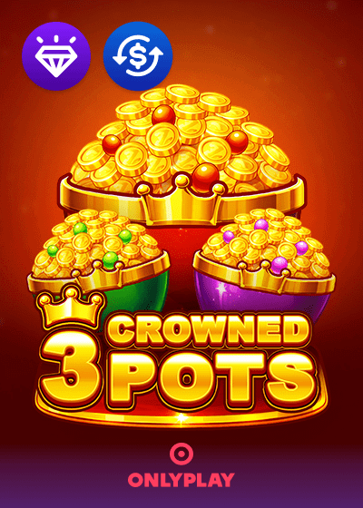 3 Crowned Pots