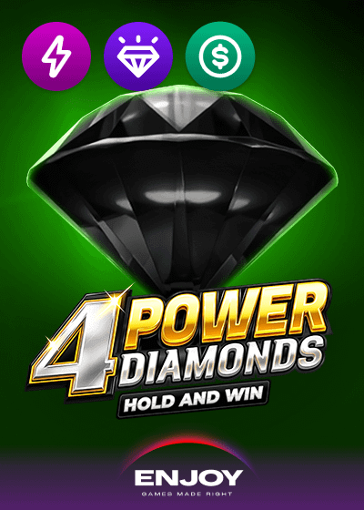 4 Power Diamonds Hold and Win